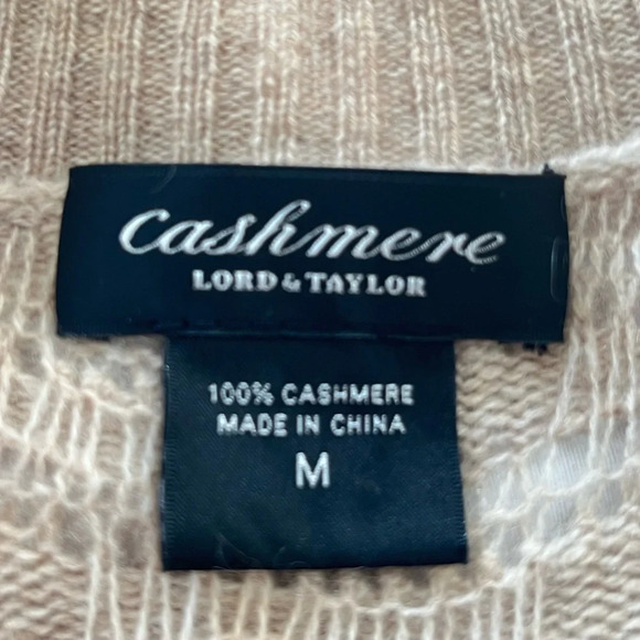 Lord& Taylor 100% cashmere open cocoon cardigan size M - Picture 12 of 12